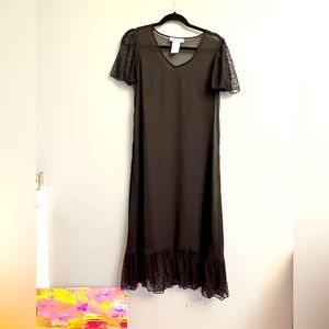 Sheer Vintage Beach Cover Up